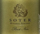 Soter Mineral Springs Ranch Pinot Noir wine