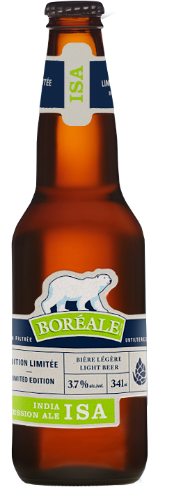 Boréale ISA beer Label Full Size