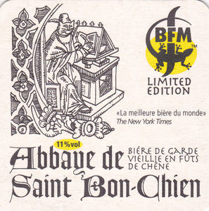 BFM Abbaye de Saint Bon-Chien 2008 beer Label Full Size