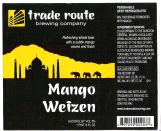 Trade Route Mango Weizen beer Label Full Size