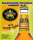 Dead Frog Mandarin Orange Cream Ale beer