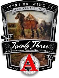 Avery 23 beer Label Full Size