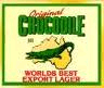 Croc Lager beer
