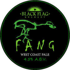 Black Flag Fang beer Label Full Size