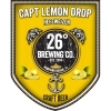 26 Degree Lemon Drop beer Label Full Size