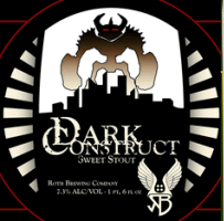Roth Dark Construct beer Label Full Size