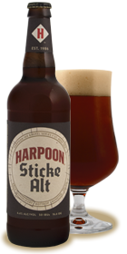 Harpoon 100 Barrel Series #57: Sticke Alt beer Label Full Size