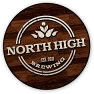 North High Hefeweizen Firkin w/Lemon & Blueberry beer Label Full Size