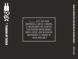 To Øl Peardon My French beer Label Full Size