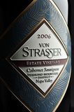 Von Strasser Cabernet Sauvignon wine