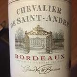 Chevalier De Saint Andre Bordeaux wine