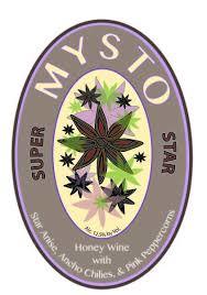 Mysto Mead - Super Star beer Label Full Size