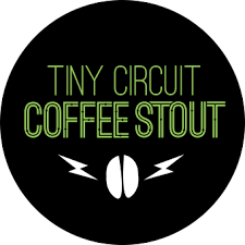 Tin Whiskers Tiny Circuit Coffee Nitro beer Label Full Size
