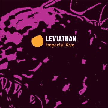 Harpoon Leviathan Imperial Rye Cabernet Barrel beer Label Full Size