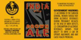 Foothills India Style beer