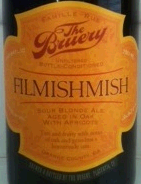 Bruery Filmishmish beer Label Full Size