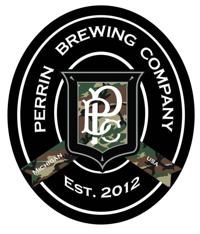 Perrin Veteran's Pale Lager beer Label Full Size