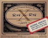 Boulevard Sazerac Rye-on-Rye beer