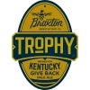 Braxton Trophy with Dr. Rudi Hops beer Label Full Size