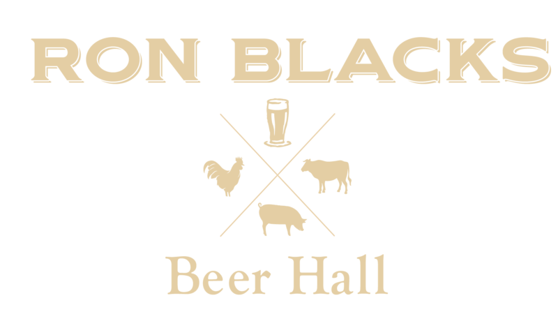 Ron Blacks Amber beer Label Full Size