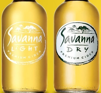 Distell LTD Savanna Premium Cider beer Label Full Size