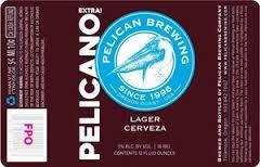 Pelican Pub Pelicano Extra Cerveza beer Label Full Size