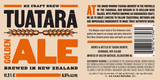 Tuatara Golden Ale beer