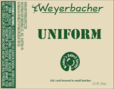 Weyerbacher Uniform beer