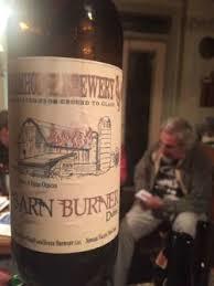 The FarmHouse Barn Burner beer Label Full Size