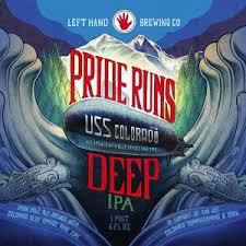 Left Hand Pride Runs Deep beer Label Full Size