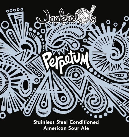 Jackie O's Grilled Peach Perpetum beer Label Full Size