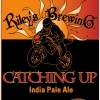 Riley's Rileys Catching Up beer Label Full Size