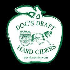 Doc's Draft Original Hard Apple Cider NITRO beer Label Full Size