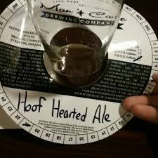 Man Cave Hoof Hearted beer Label Full Size