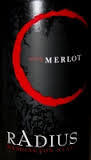 Radius Merlot wine