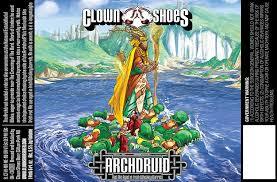 Clown Shoes Archdruid beer Label Full Size