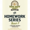 Ballast Point Homework Series Batch No. 7 beer Label Full Size