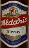 Aldaris Stiprais beer Label Full Size