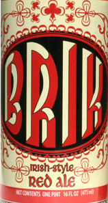 MillKing It Productions BRIK beer Label Full Size