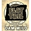 Flat Tail Peaches and Cream beer Label Full Size