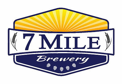 7 Mile Skinny Dipper beer Label Full Size