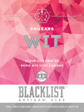 Blacklist Imperial Rhubarb beer