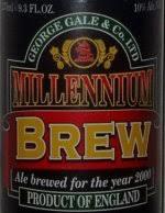 Marble Gale's Millennium Ale 2000 beer Label Full Size