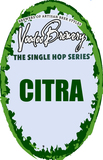 Voodoo Single Hop Series: Citra beer