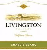 Livingston Chablis Blanc wine