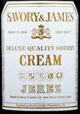 Savory & James Cream Sherry wine