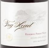 Fog Head Reserve Pinot Noir wine