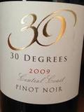 30 Degrees Pinot Noir wine