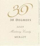 30 Degrees Merlot wine