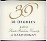 30 Degrees Chardonnay wine